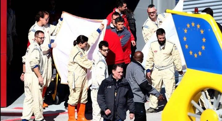 Test F1 Barcellona, l'incidente di Alonso