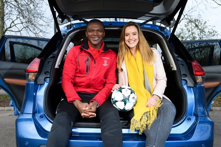Nissan sfida i tifosi con Desailly e Basler