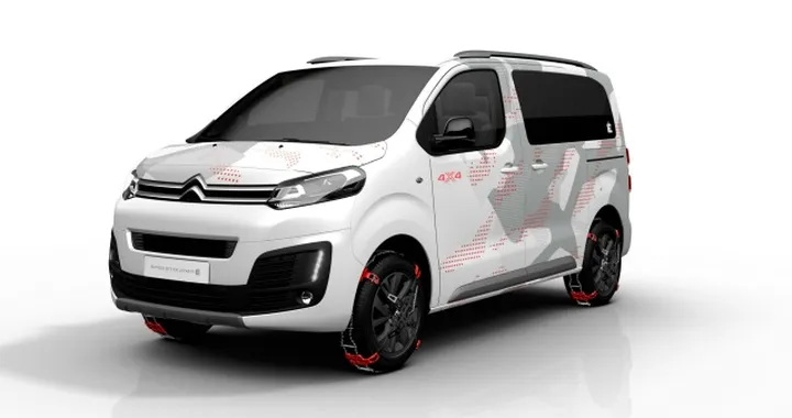 Citroen SpaceTourer 4x4 E Concept al Salone di Ginevra