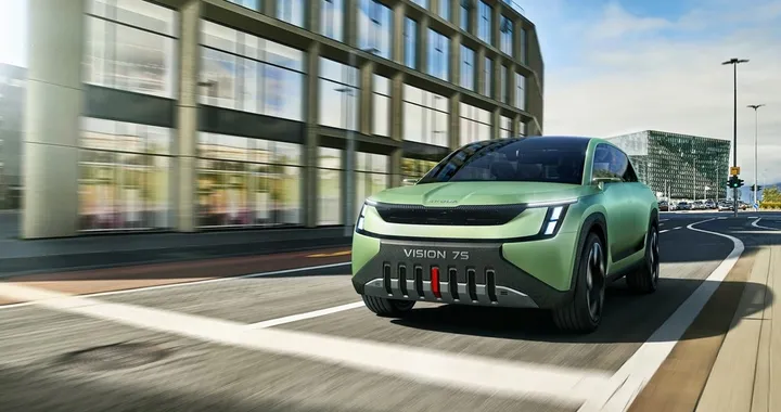 Skoda Vision 7S: presentato il nuovo concept