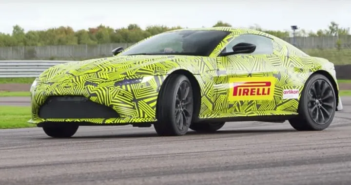 Aston Martin Vantage 2018: test con Verstappen in vista della presentazione