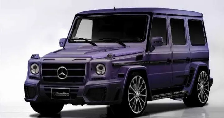 Mercedes G55 AMG Black Bison by Wald al Sema