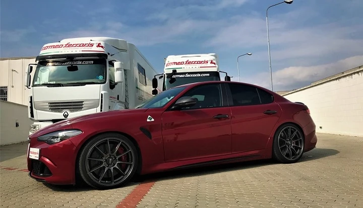 Alfa Romeo Giulia Quadrifoglio by Romeo Ferraris: quasi 600 CV