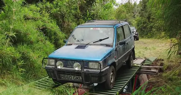 Fiat Panda 4x4: una Sisley è protagonista di “The Grand Tour”