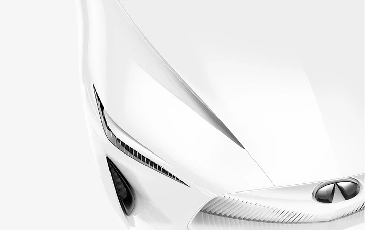 Infiniti: il teaser del concept che debutterà a Detroit 2018