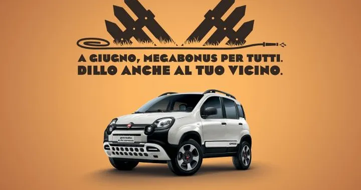 Fiat: MegaBonus fino al 30 giugno per chi acquista un'auto nuova