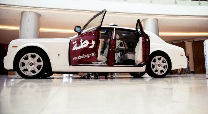 Una Rolls-Royce Phantom per la polizia di Abu Dhabi