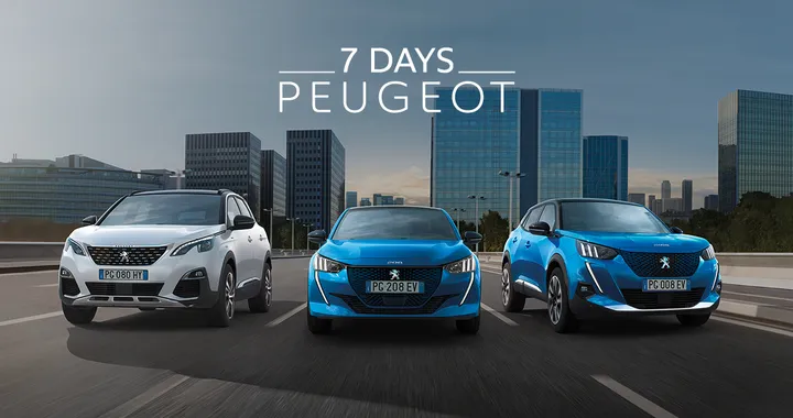 7 Days Peugeot: la promozione per acquistare l’auto con la massima serenità