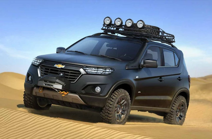 Chevrolet Niva Concept al Salone di Mosca