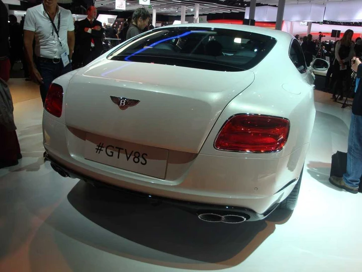 Bentley Continental GT V8 S Coupé al Salone di Francoforte 2013