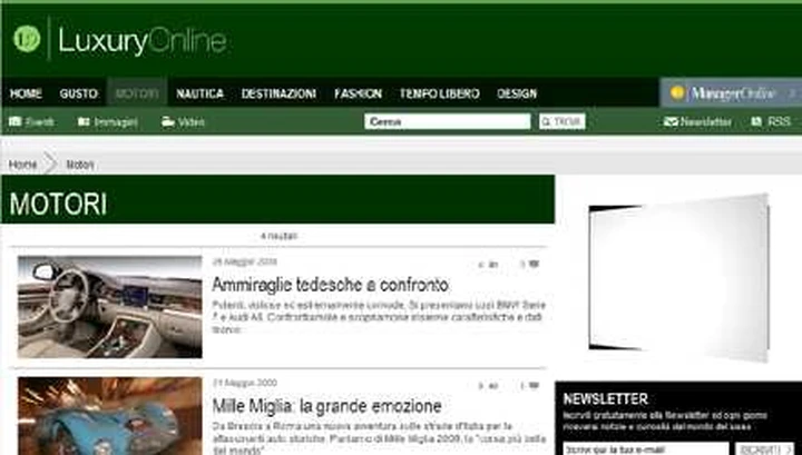 ManagerOnline e LuxuryOnline: business e lusso da Gruppo HTML
