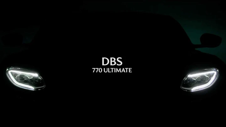Aston Martin DBS, il teaser della Ultimate da 770 CV