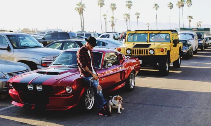 Una Shelby vintage per Hamilton