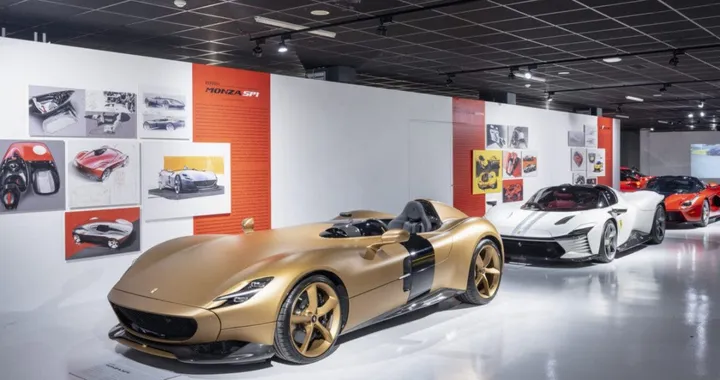 Dalla SP38 alla 12Cilindri: 15 anni di creatività Ferrari in mostra