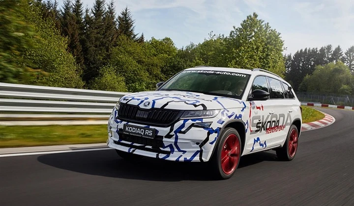 Skoda Kodiaq RS: giro da record al Nurburgring