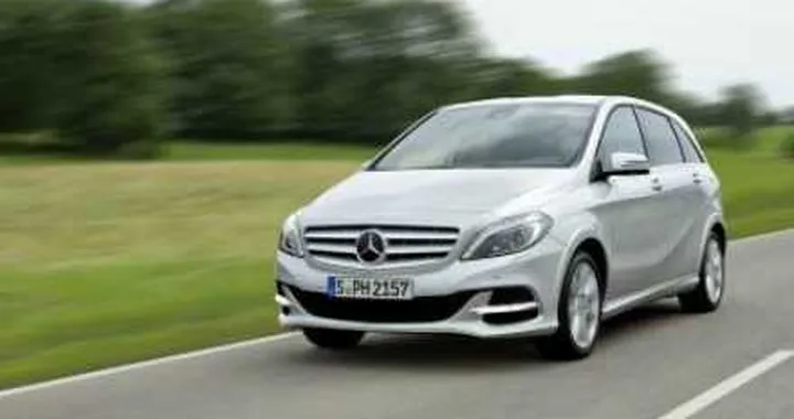 Mercedes Classe B a metano al Salone di Parigi