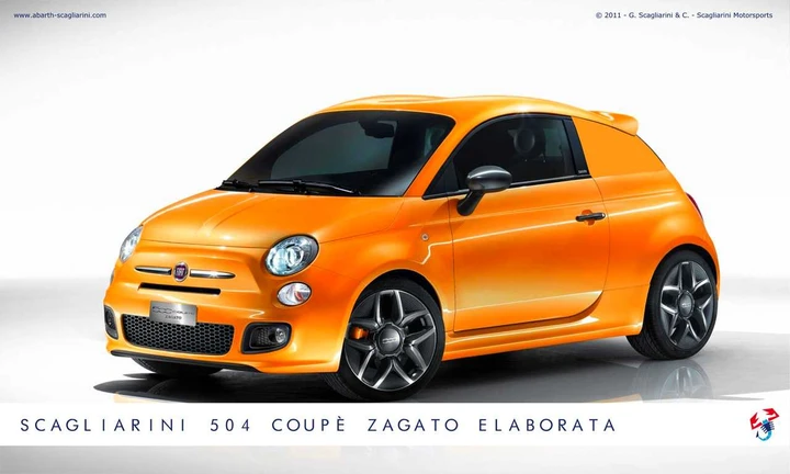 Fiat 504 Coupé Zagato Elaborata by Scagliarini