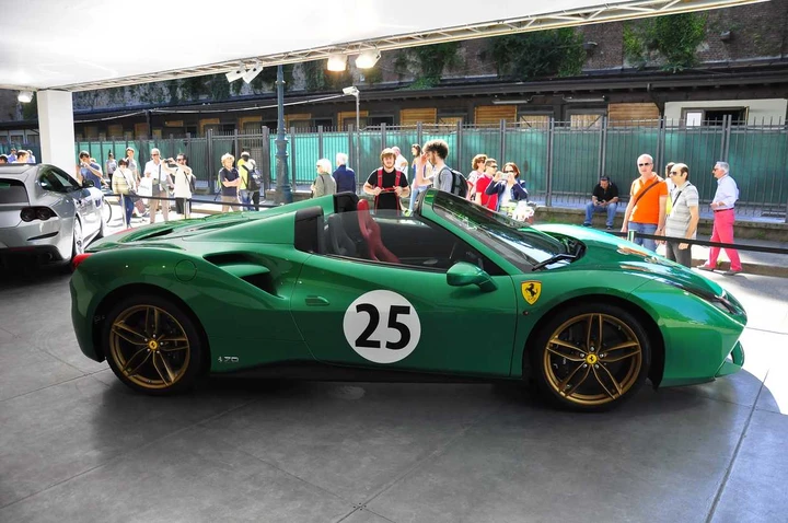 Ferrari al Salone di Torino Parco Valentino 2017