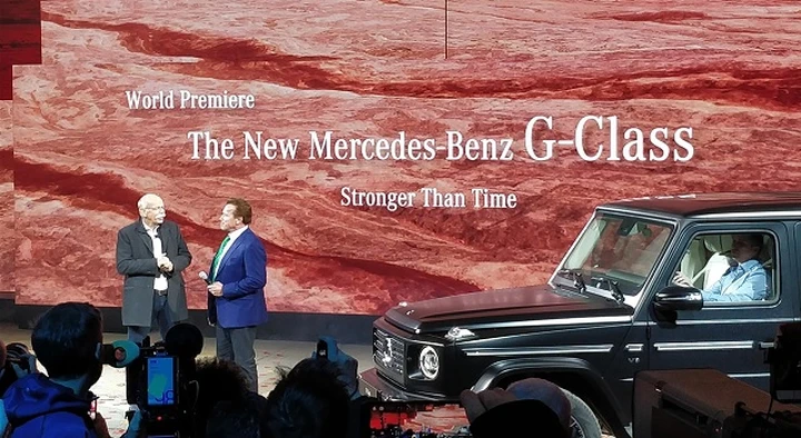 Nuova Mercedes Classe G: la presentazione a Detroit con Arnold Schwarzenegger