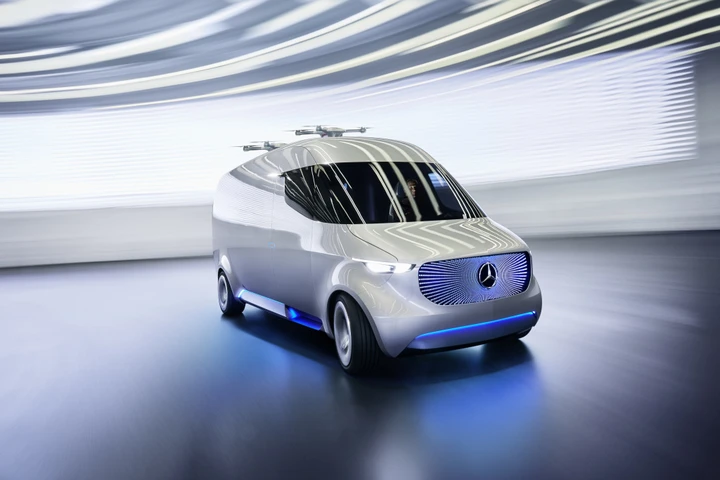 Mercedes Vision Van: il furgone del futuro