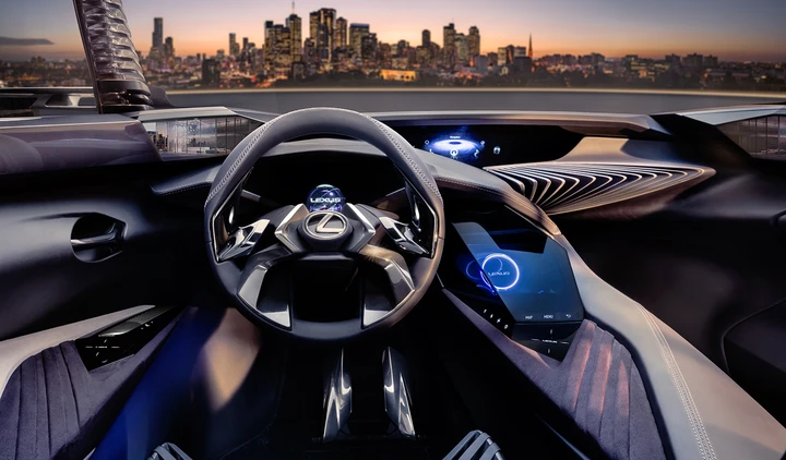 Lexus UX Concept: la prima immagine degli interni