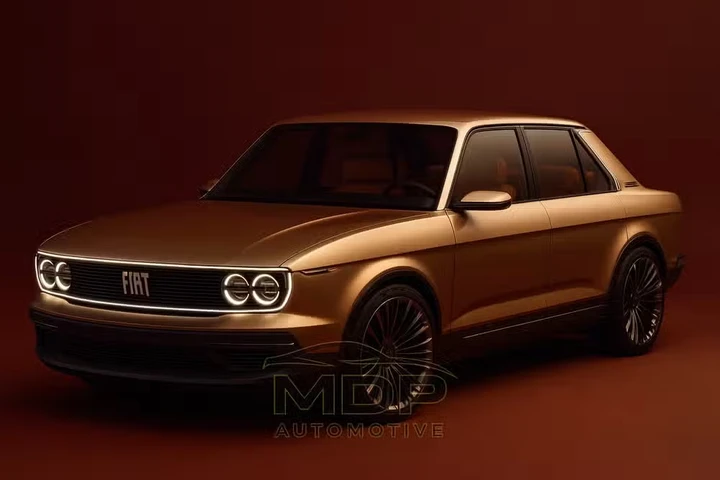 Fiat 132 Mirafiori Heritage: concept digitale, design italiano e lusso Made in Italy