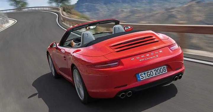 Porsche 911 Cabriolet al Salone di Detroit 2012