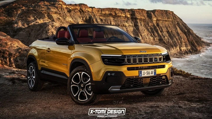 Jeep Avenger cabrio: potrebbe essere così