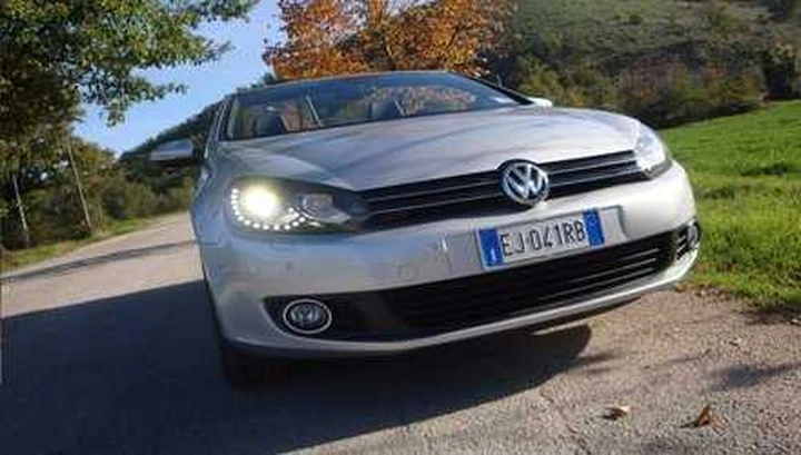 Volkswagen Golf Cabriolet TDI: prova su strada