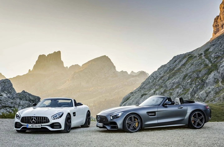 Mercedes Amg GT Roadster e GT C Roadster: pronte per il Salone di Parigi