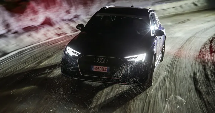 Audi 20Quattro ore delle Alpi: “land of RS4 Avant”