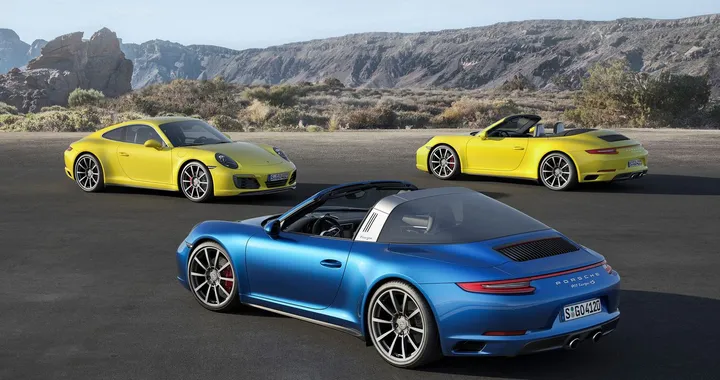Porsche 911 Carrera 4 e 911 Targa 2016