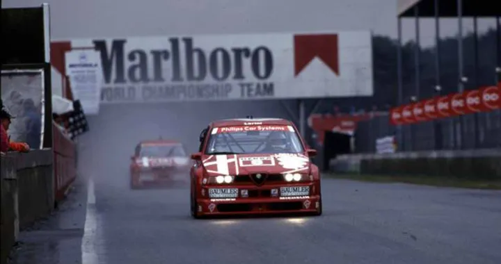 Alfa Romeo 155 V6 Ti DTM, protagonista in Olanda
