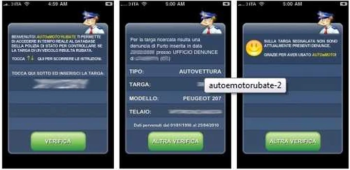 Auto rubata? Scoprilo con ìPhone
