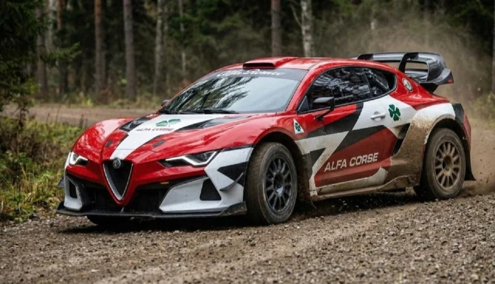 Nuova Alfa Romeo MiTo Rally: il render che riaccende la sfida elettrica