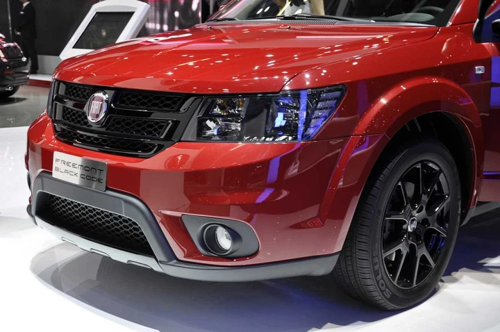 Fiat Freemont Black Code al Salone di Francoforte 2013