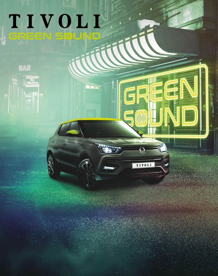 SsangYong Tivoli Green Sound: la nuova edizione limitata