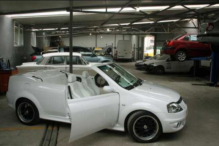 Tuning low cost: ecco la Dacia Logan cabriolet