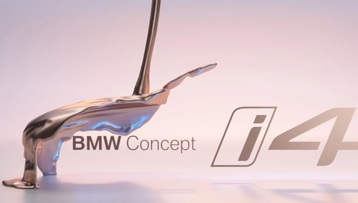 Bmw i4: il teaser prima del debutto a Ginevra