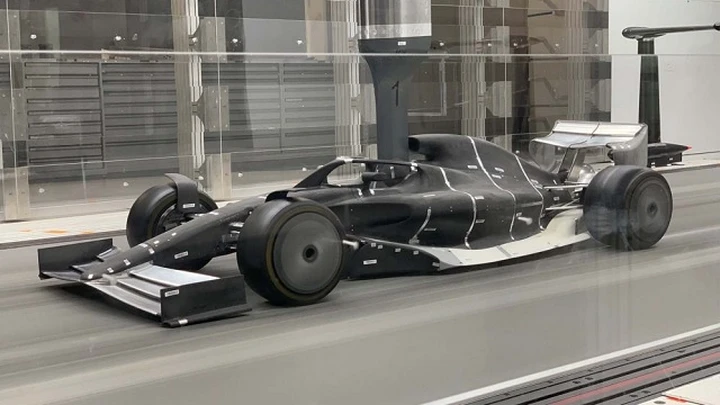 F1 2021: primo test in galleria del vento
