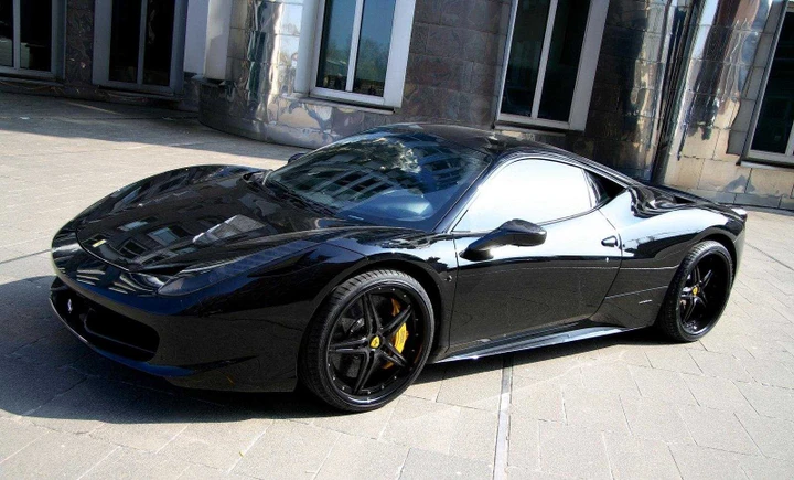 Ferrari 458 Black Carbon Edition by Anderson