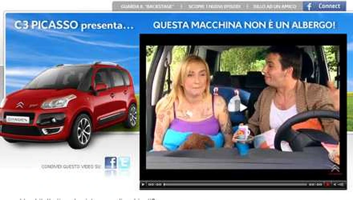 La Citroen C3 Picasso protagonista di una sitcom sul web