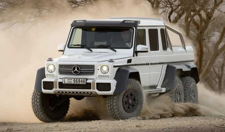 Mercedes G63 AMG 6x6 blindata by Texas Armoring
