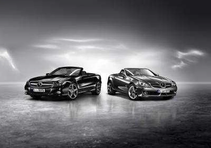Mercedes SL Night Edition & SLK Grand Edition