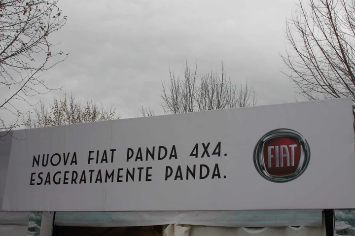Fiat Panda 4x4, test drive Motor Show 2012