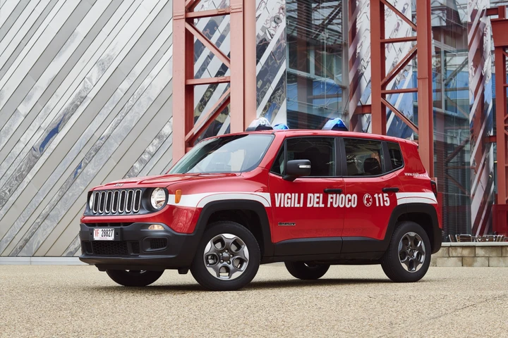 Jeep Renegade Vigili del Fuoco: foto ufficiali