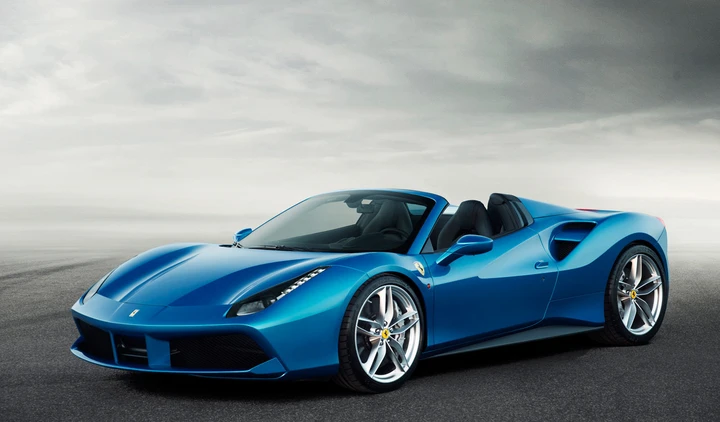 Ferrari 488 Spider: foto e dati tecnici ufficiali
