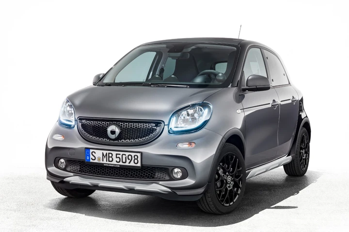 Smart forfour Crosstown Edition 2017: immagini ufficiali