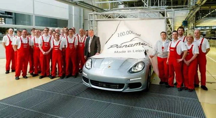 Porsche Panamera: 100.000 esemplari prodotti