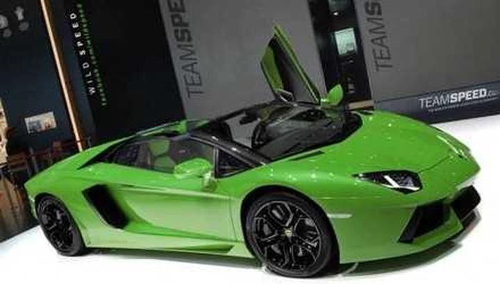 Lamborghini Aventador Roadster al Salone di Ginevra 2012